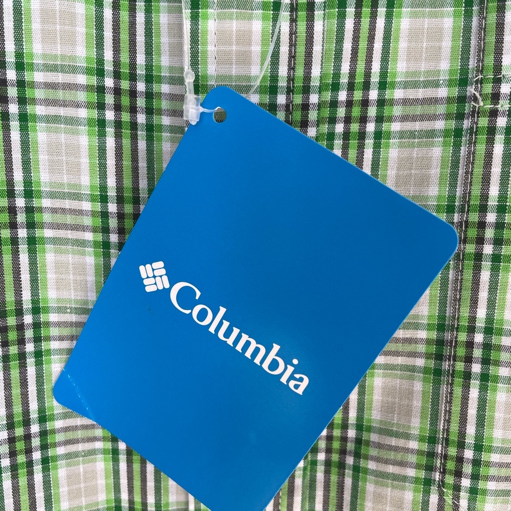 Small Columbia Shirt Mens Plaid Short Sleeve OBO - Picture 4 of 7